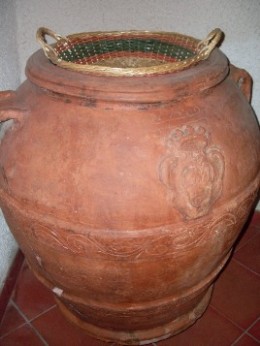 anfora dell'ottocento per olio